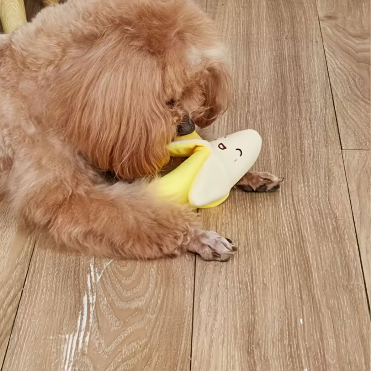 Juguete peluche banano