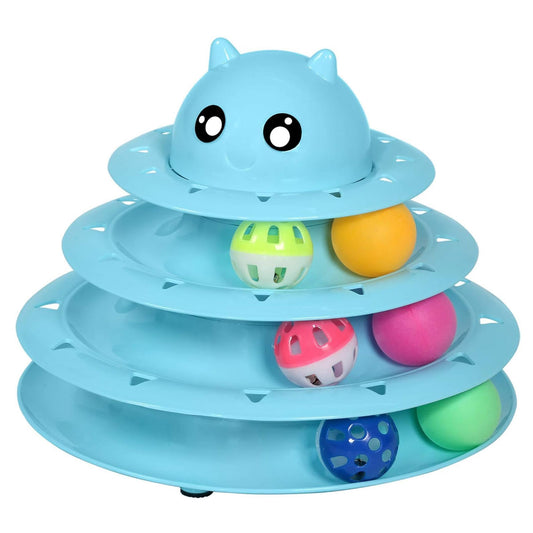 Disco de 3 niveles con bolas