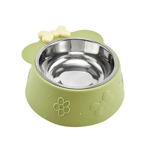 Taza diseño orejas con lazo para alimentos